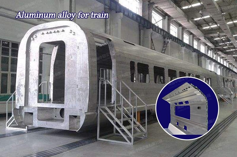 aluminum alloy for train