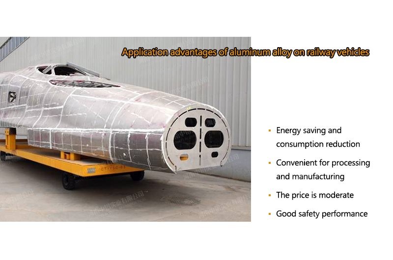 Aleación de aluminio en vehículos ferroviarios