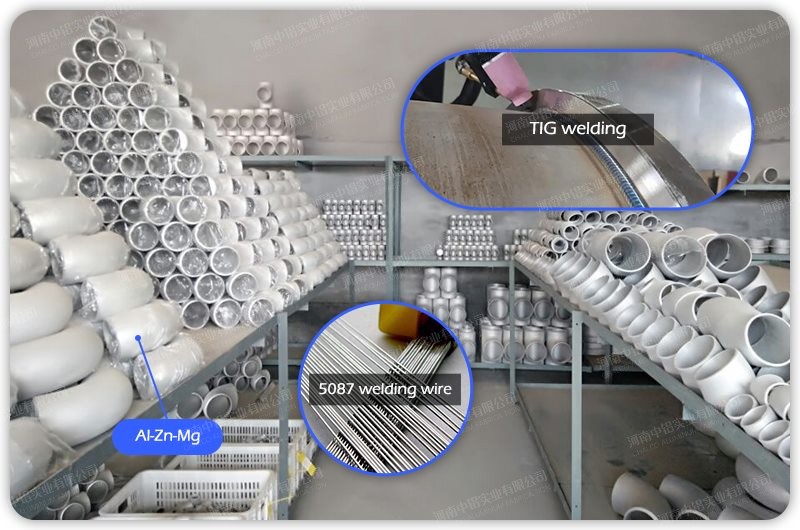 Codo de aleación de aluminio 7020 de pantógrafo de alta velocidad